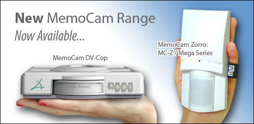 New MemoCam Range