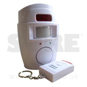 SURE SG550RF Portable RF PIR Alarm with 2 Fobs