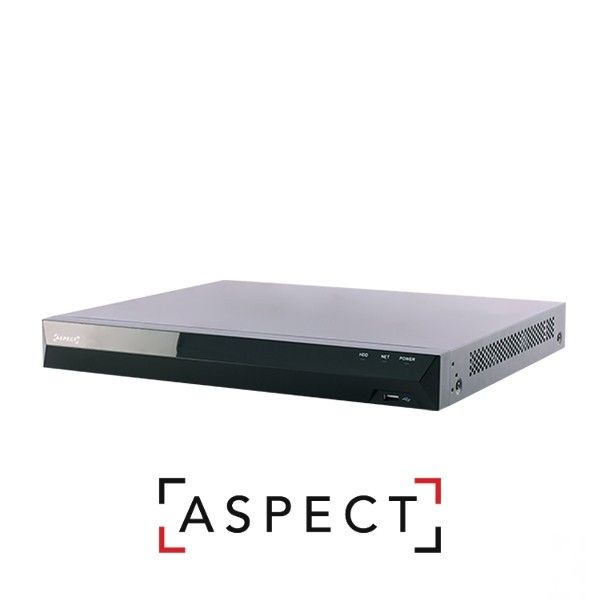 Aspect UHD 12MP 32 Channel NVR 6TB Aspect NVR 12MPOE 32 6000